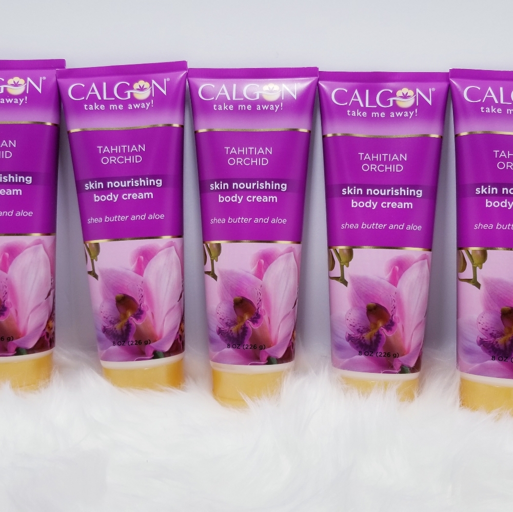 5 Calgon Tahitian Orchid Body Cream